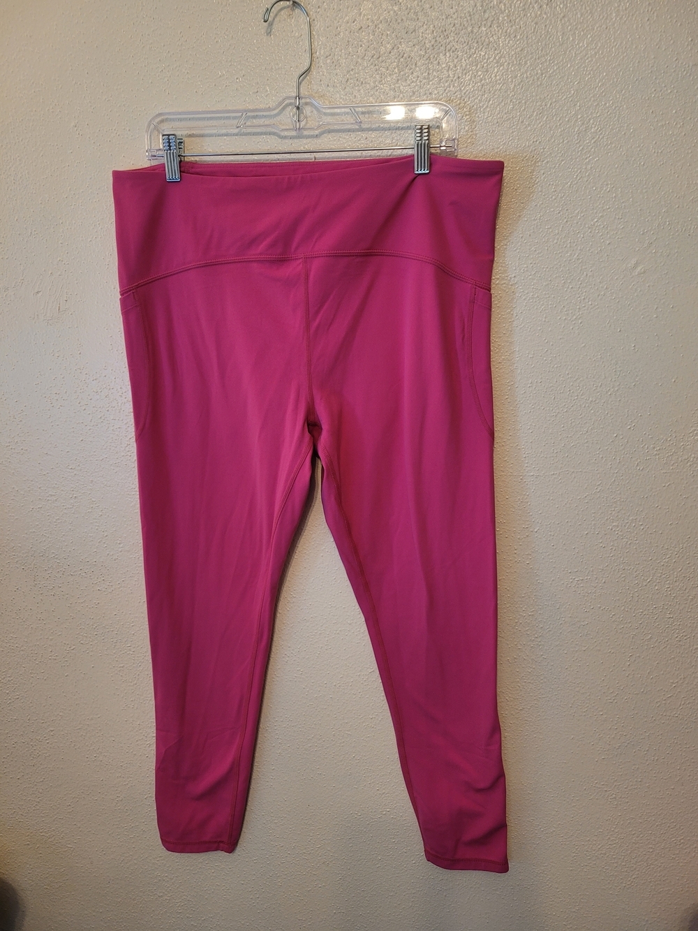 Zella Pink Women's High-Waist Active Capri Leggings - Pink